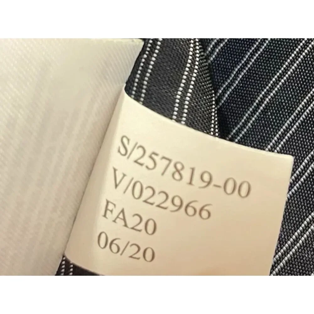 Banana Republic Navy Marzotto Slim Fit 44R Super 120s Wool Blazer Suit Jacket